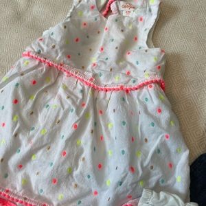 6-9 months girls shirts / dress